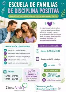 escuela familias disciplina positiva clínica arrels castellón